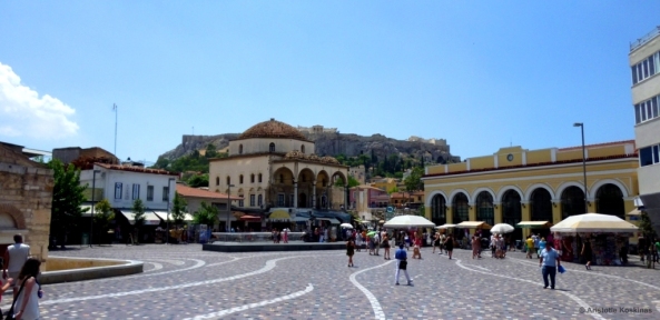 Monastiraki-square-Athens-Greece